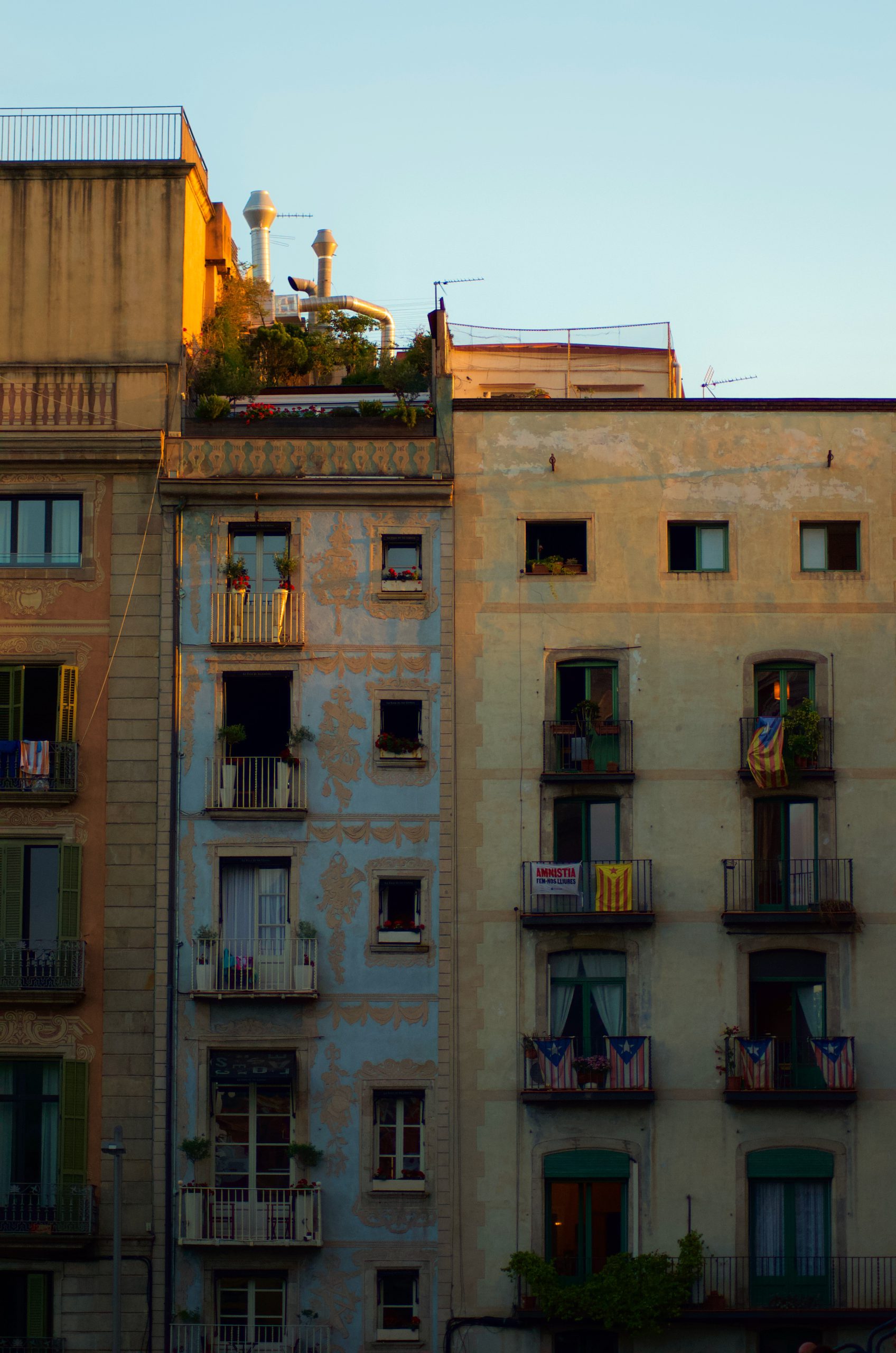 Barcelona streets - social impact from overtourism